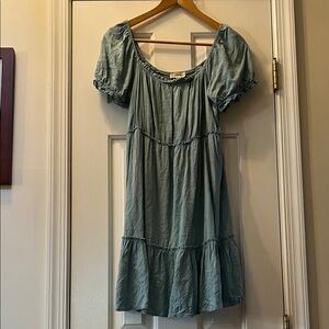 Juniors Rewind Tiered Dress